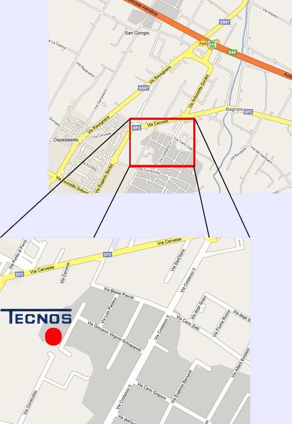 mappa Tecnos